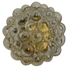 Bubble Glass Flush Mount or Sconce by Helena Tynell for Limburg, Germany, 1960s