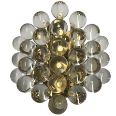Bubble Glass Pair of Sconces, Netherlands, Contemporary