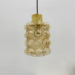Bubble Glass Pendant by Helena Tynell for Limburg, Germany, 1970s