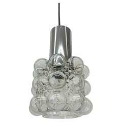Bubble Glass Pendant by Helena Tynell for Limburg, Germany, 1970s