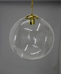 Bubble Glass Pendant by Kamenicky Senov, 1970s