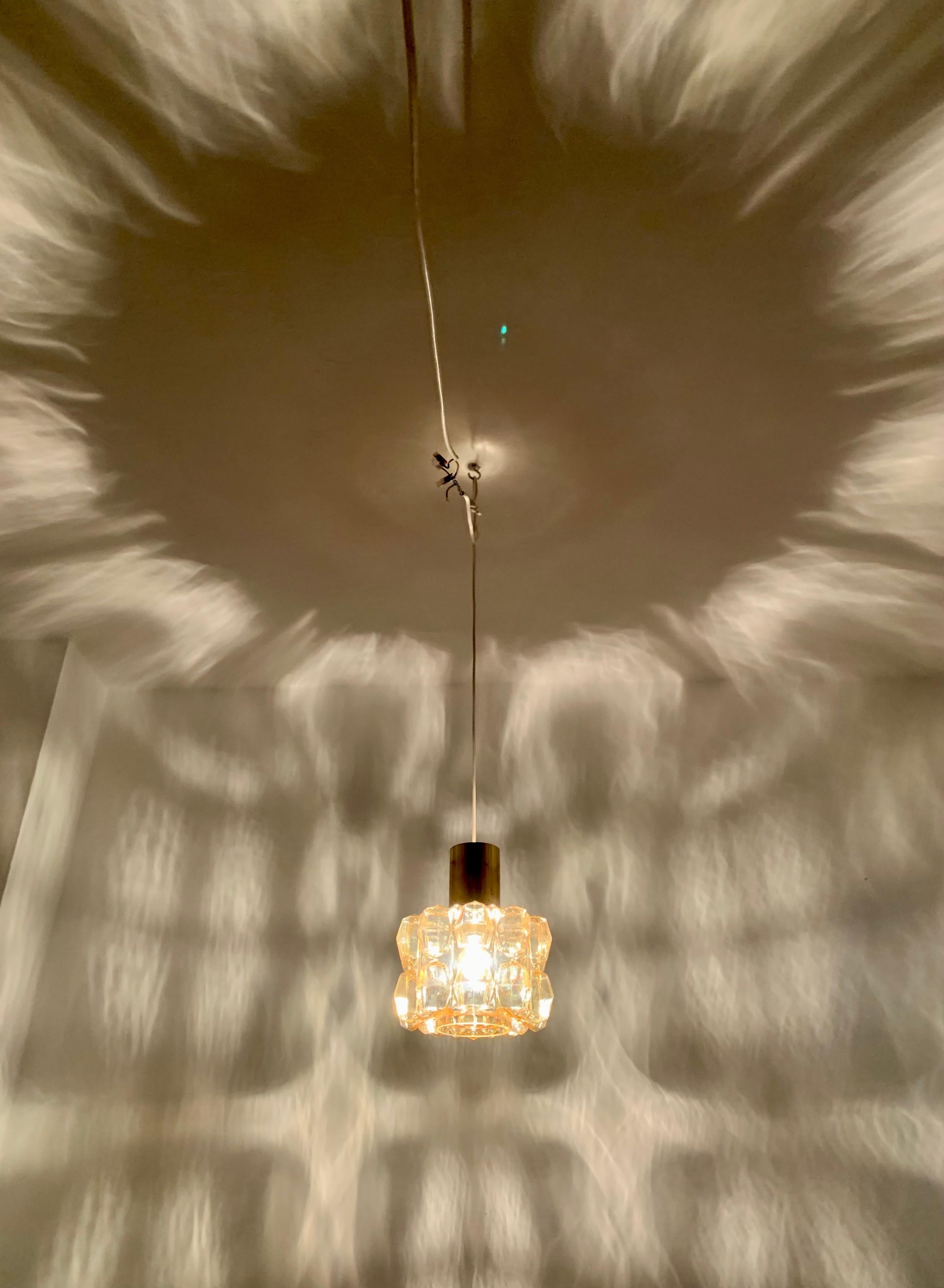 Bubble Glass Pendant Lamp by Helena Tynell for Glashütte Limburg For Sale 2