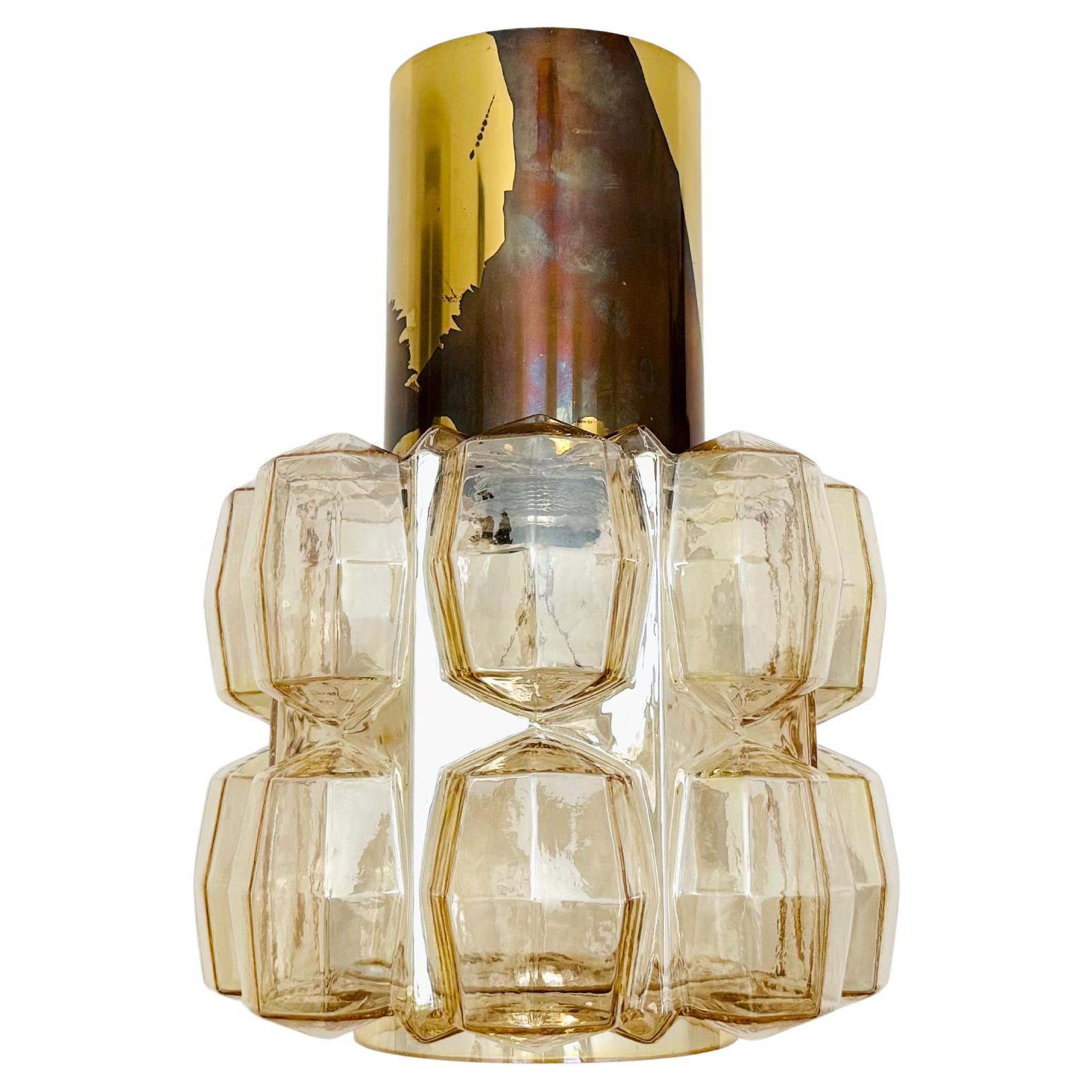 Bubble Glass Pendant Lamp by Helena Tynell for Glashütte Limburg en vente