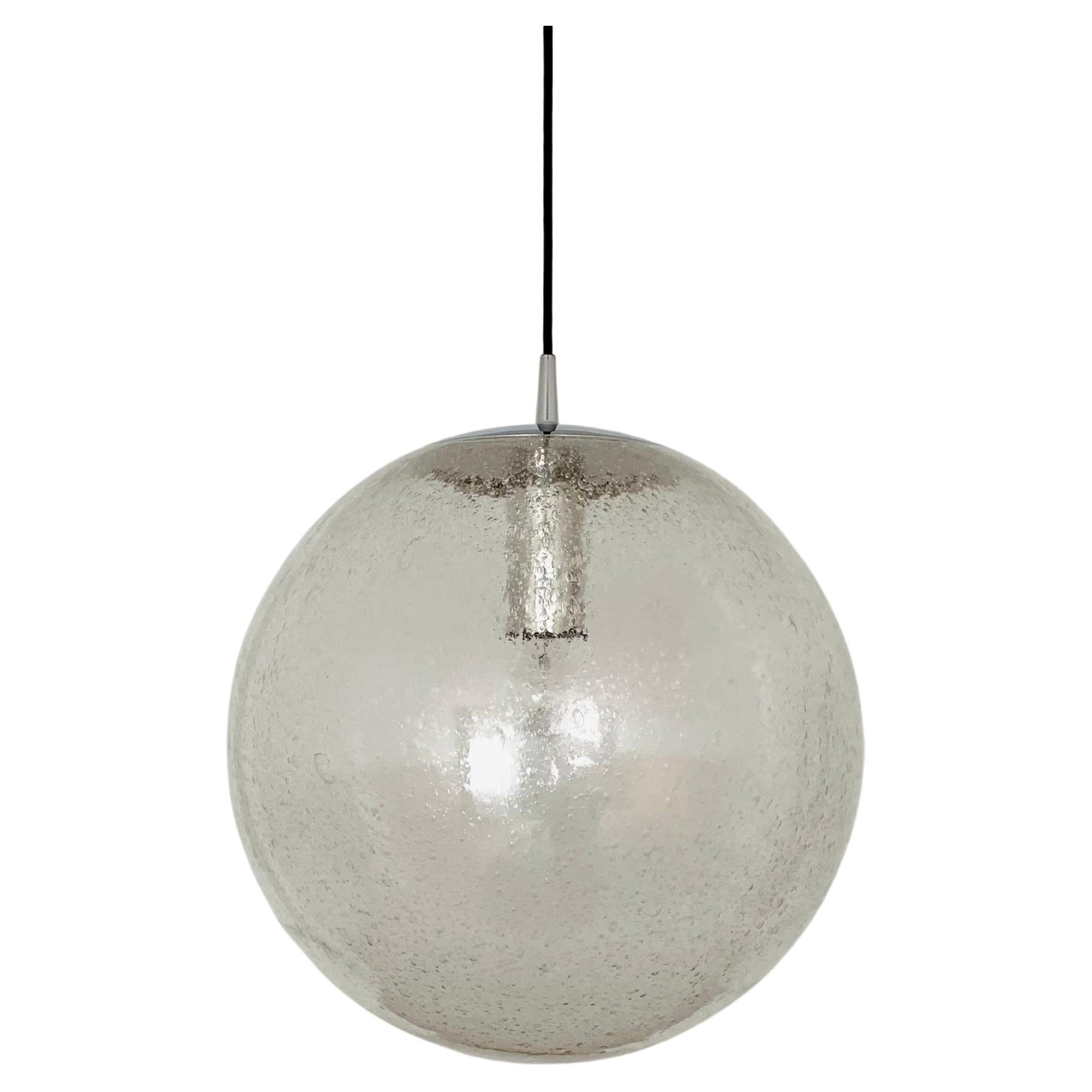 Bubble Glass Pendant Lamp by Peill and Putzler