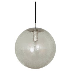 Vintage Bubble Glass Pendant Lamp by Peill and Putzler
