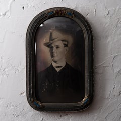 Bubble Glass Portrait Photograph, c.1920