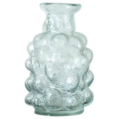 Bubble Glass Vase By Pavel Pánek - 1970s