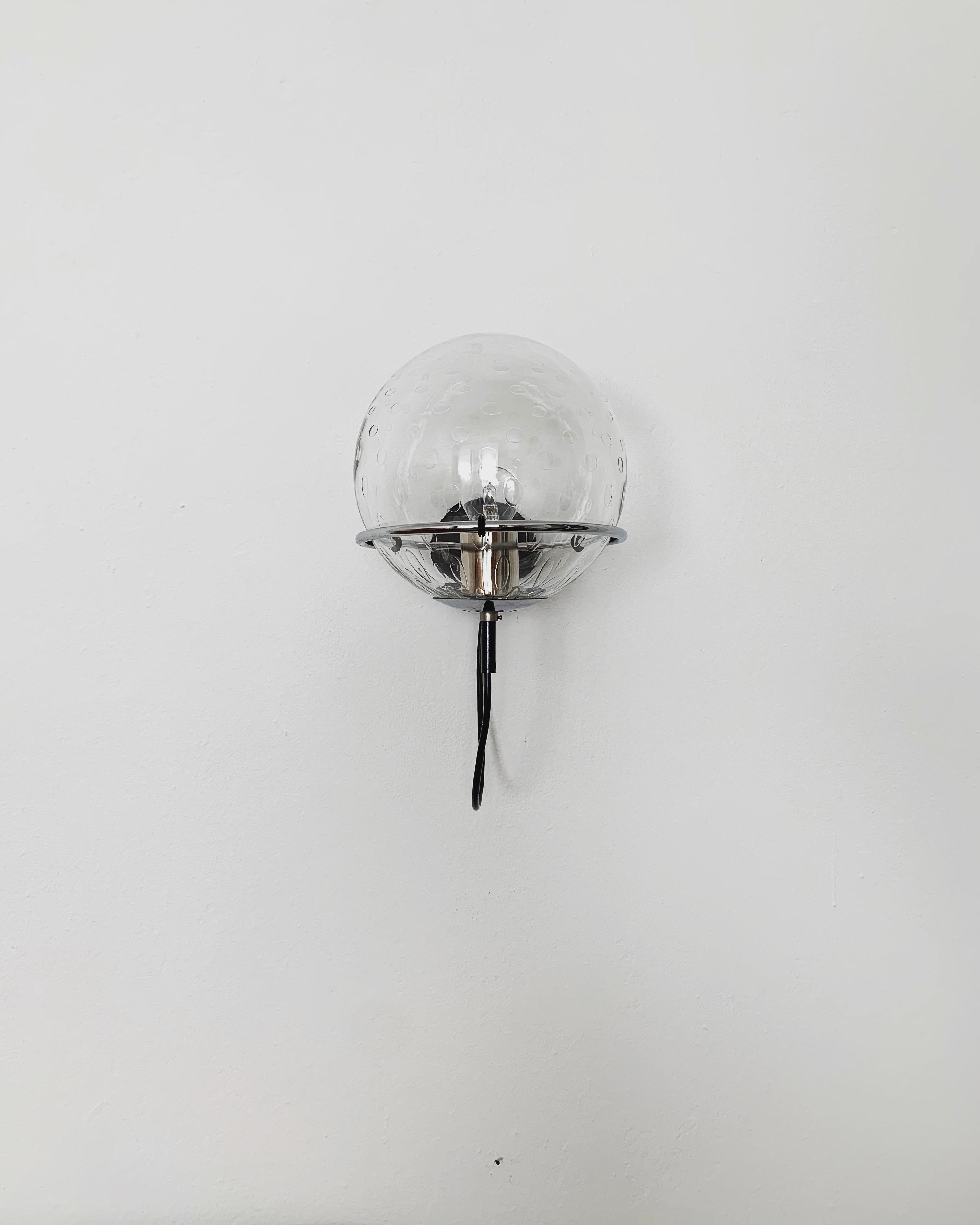 Dutch Bubble Glass Wall Lamp by RAAK