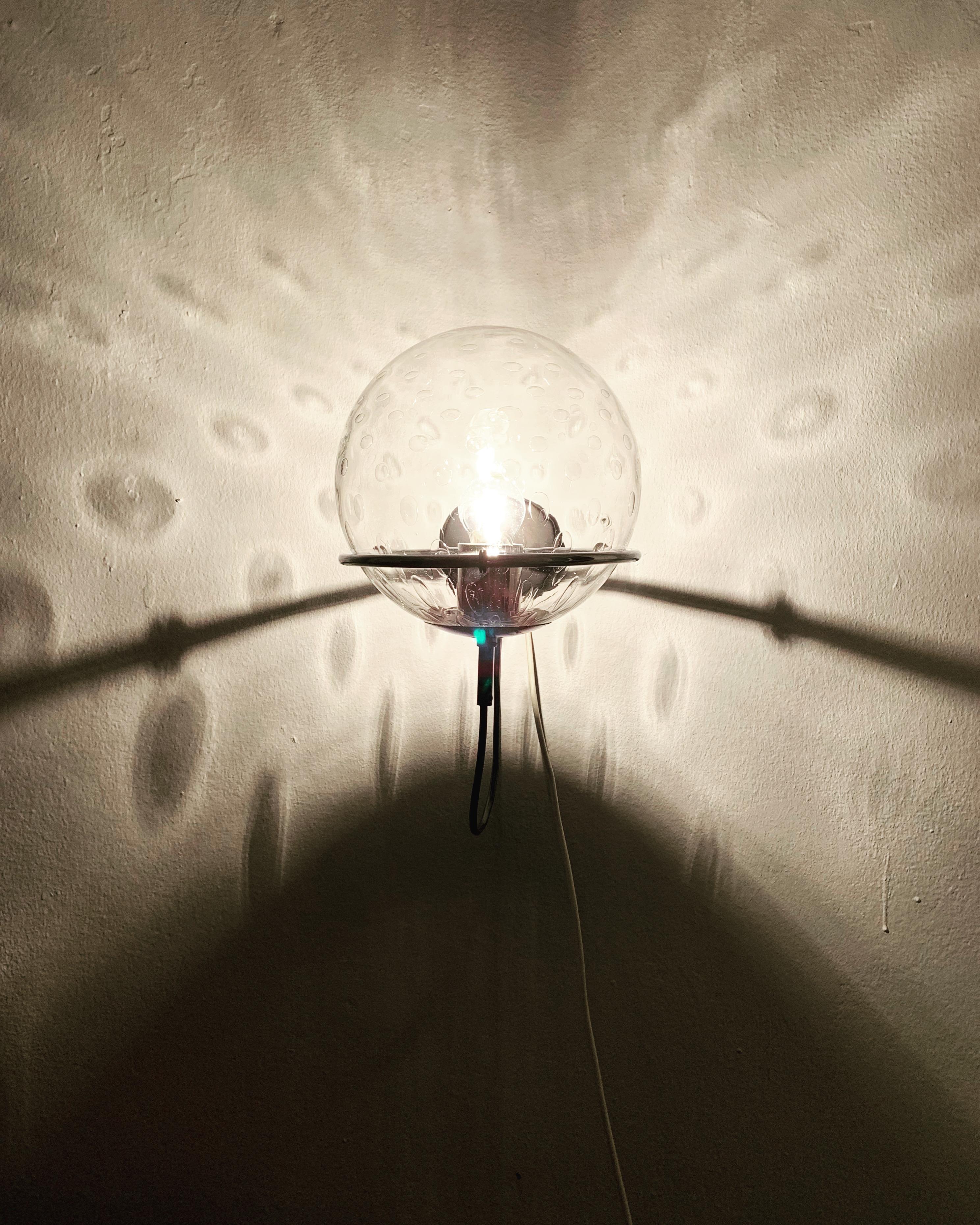 Bubble Glass Wall Lamp by RAAK 1