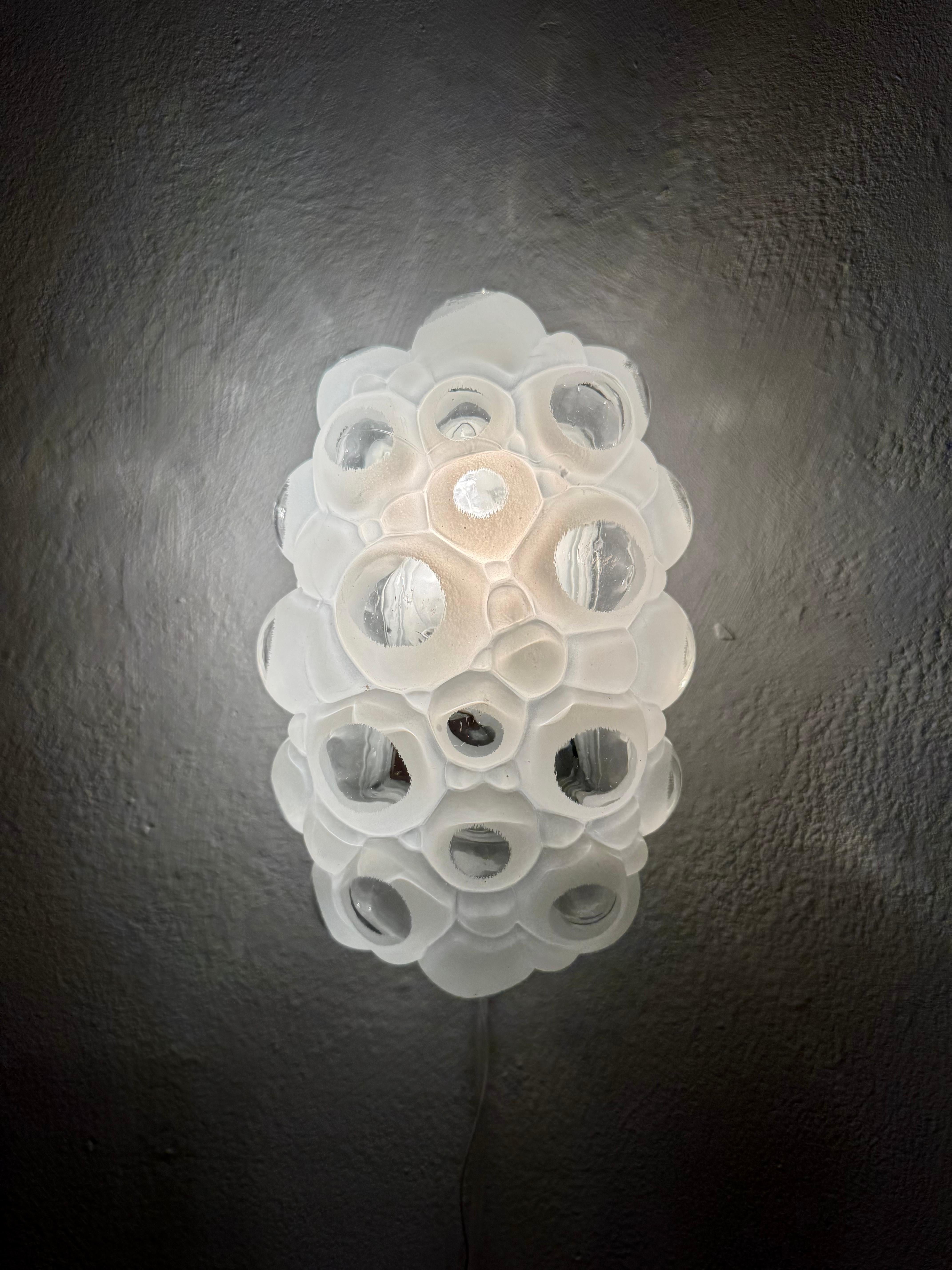 Lámpara de pared de cristal burbuja en venta 4