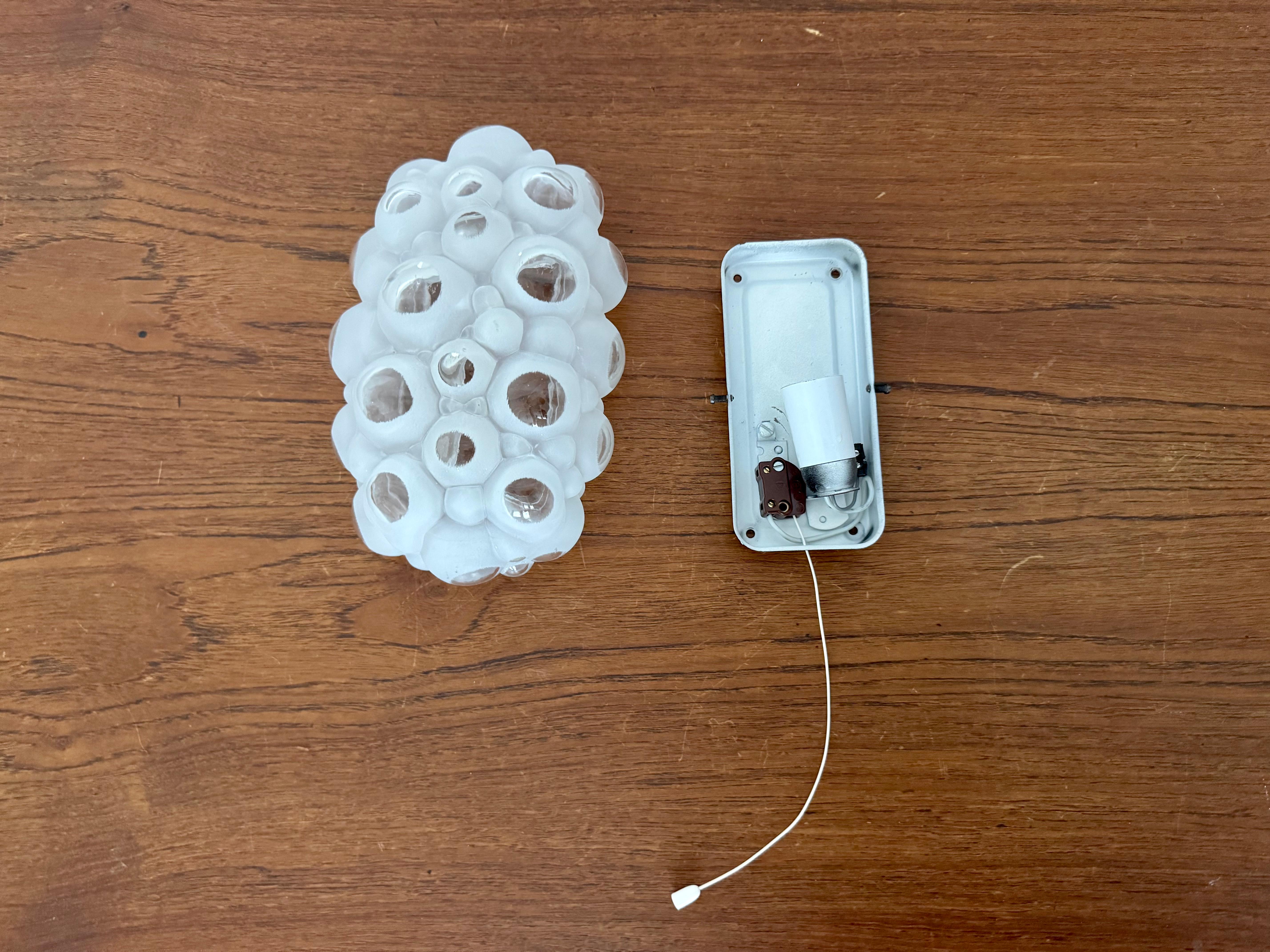 Lámpara de pared de cristal burbuja en venta 5