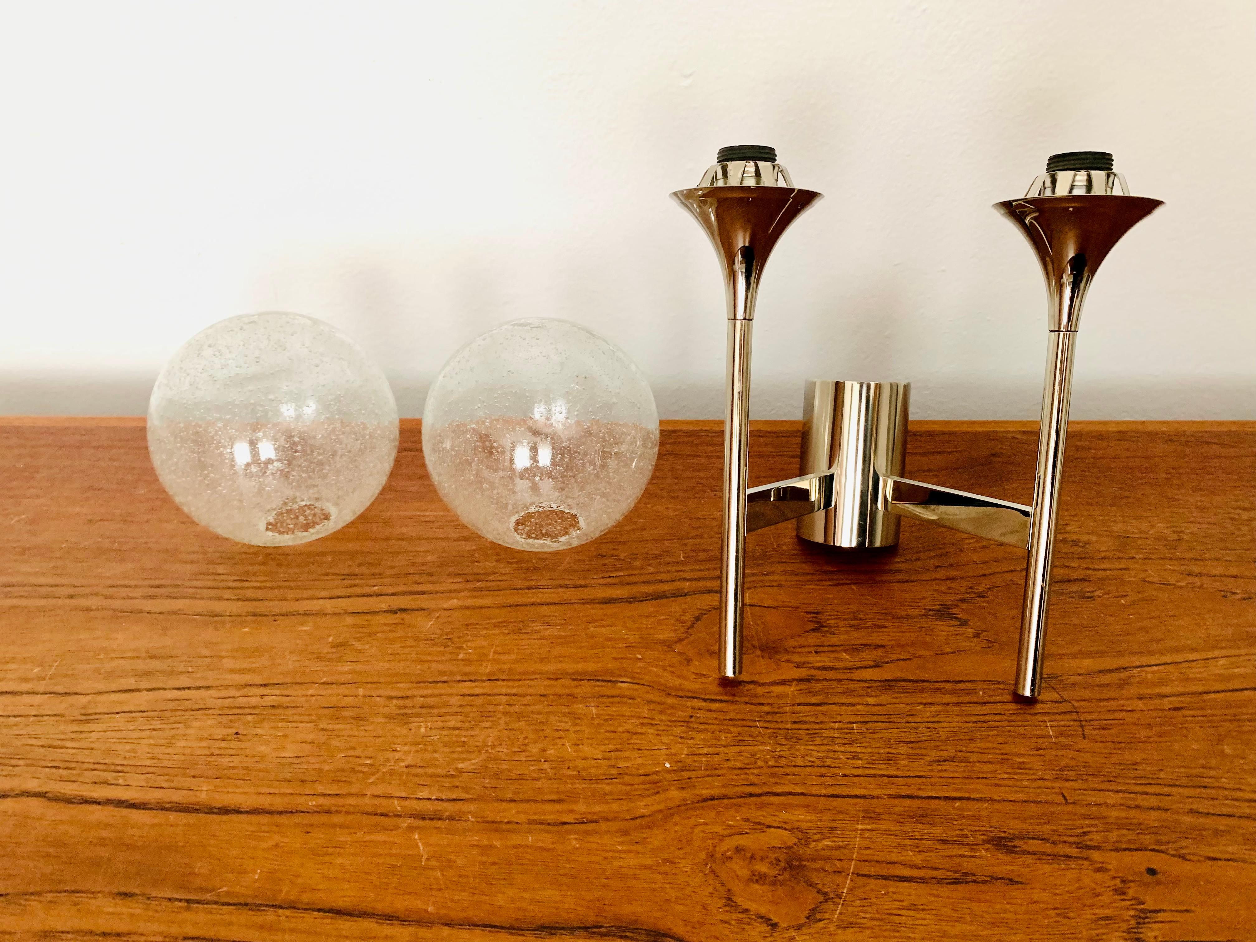 Bubble Glass Wall Lamp For Sale 7