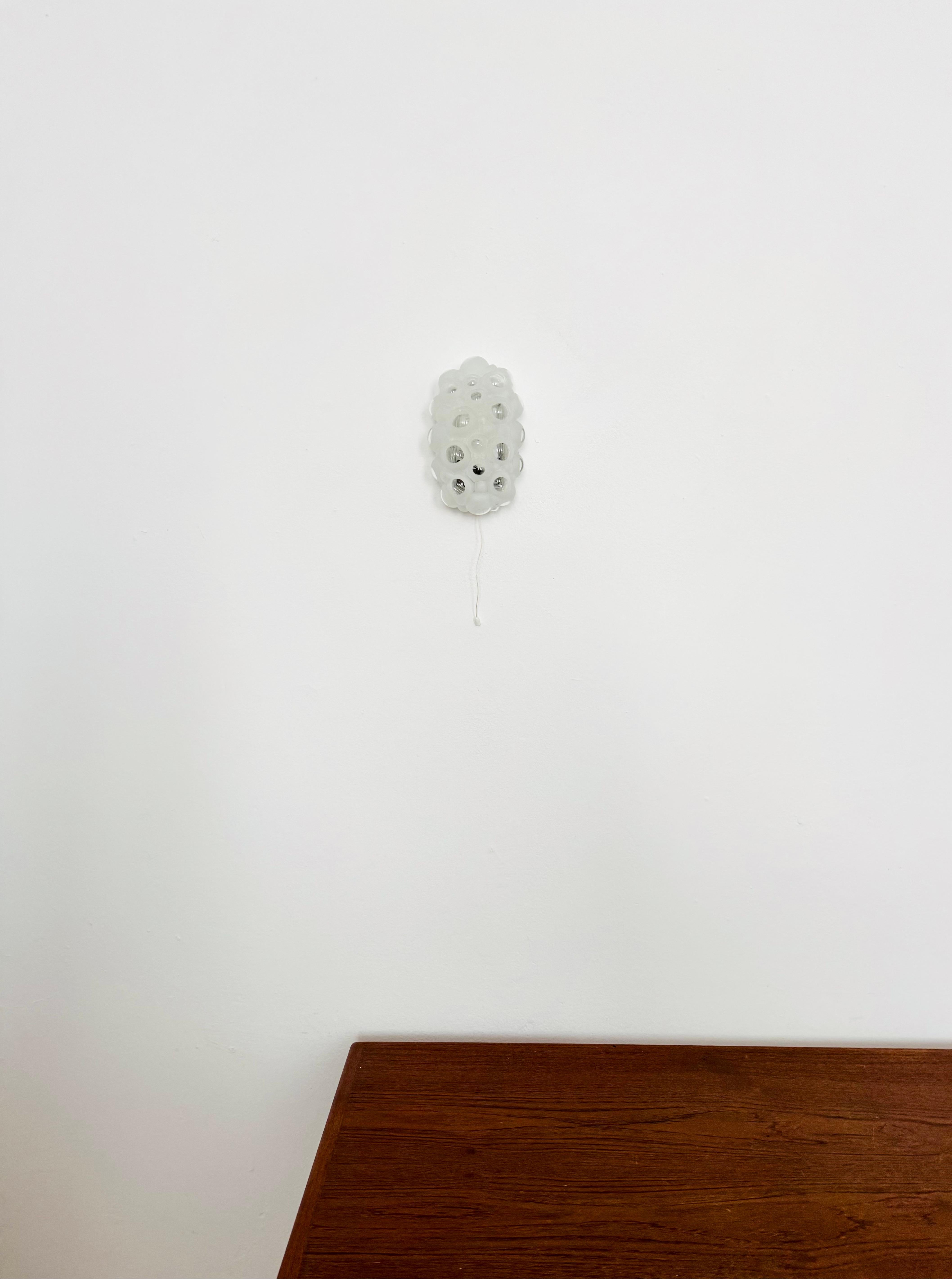 Lámpara de pared de cristal burbuja en Bueno estado para la venta en München, DE