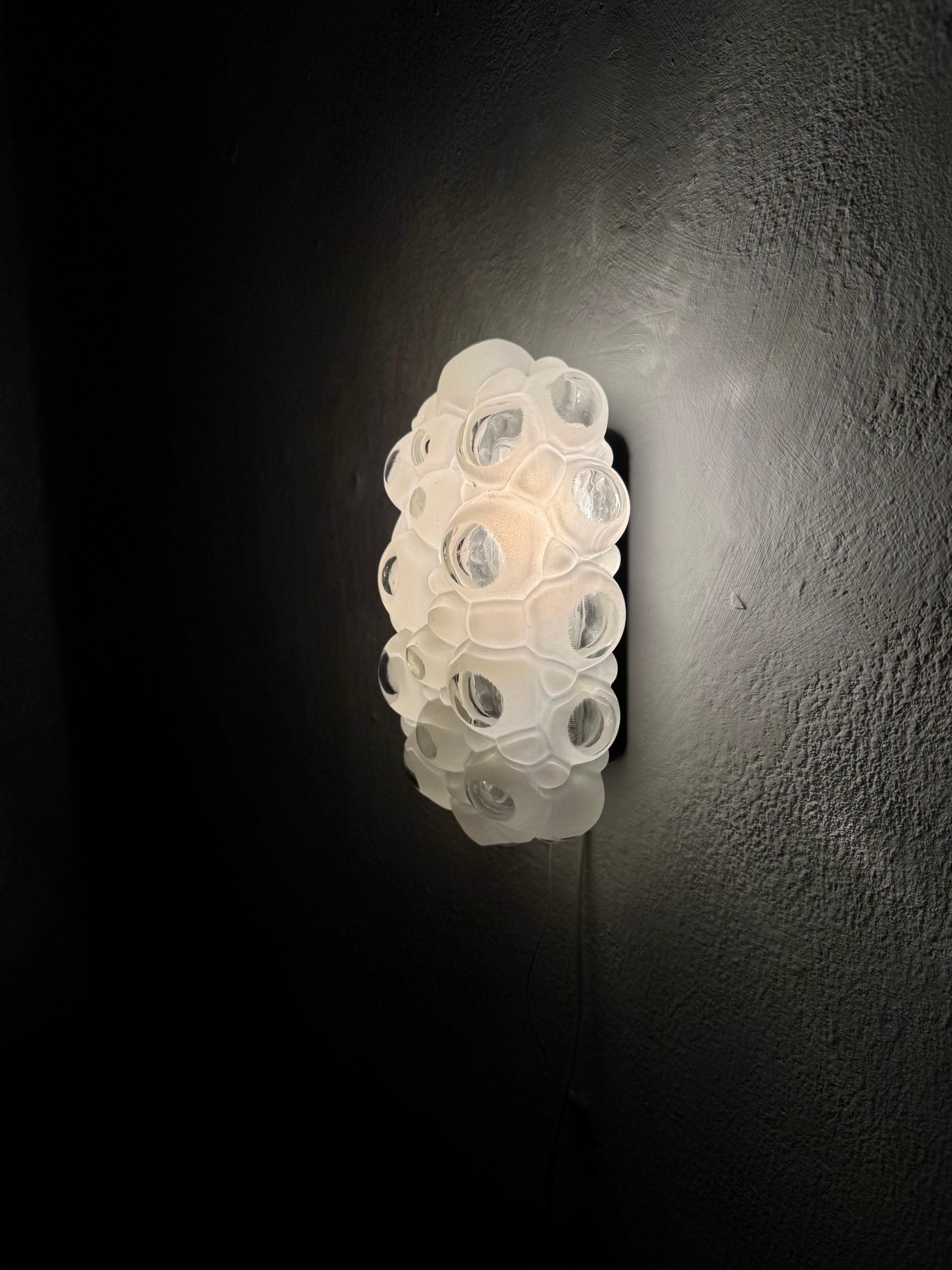 Lámpara de pared de cristal burbuja en venta 2