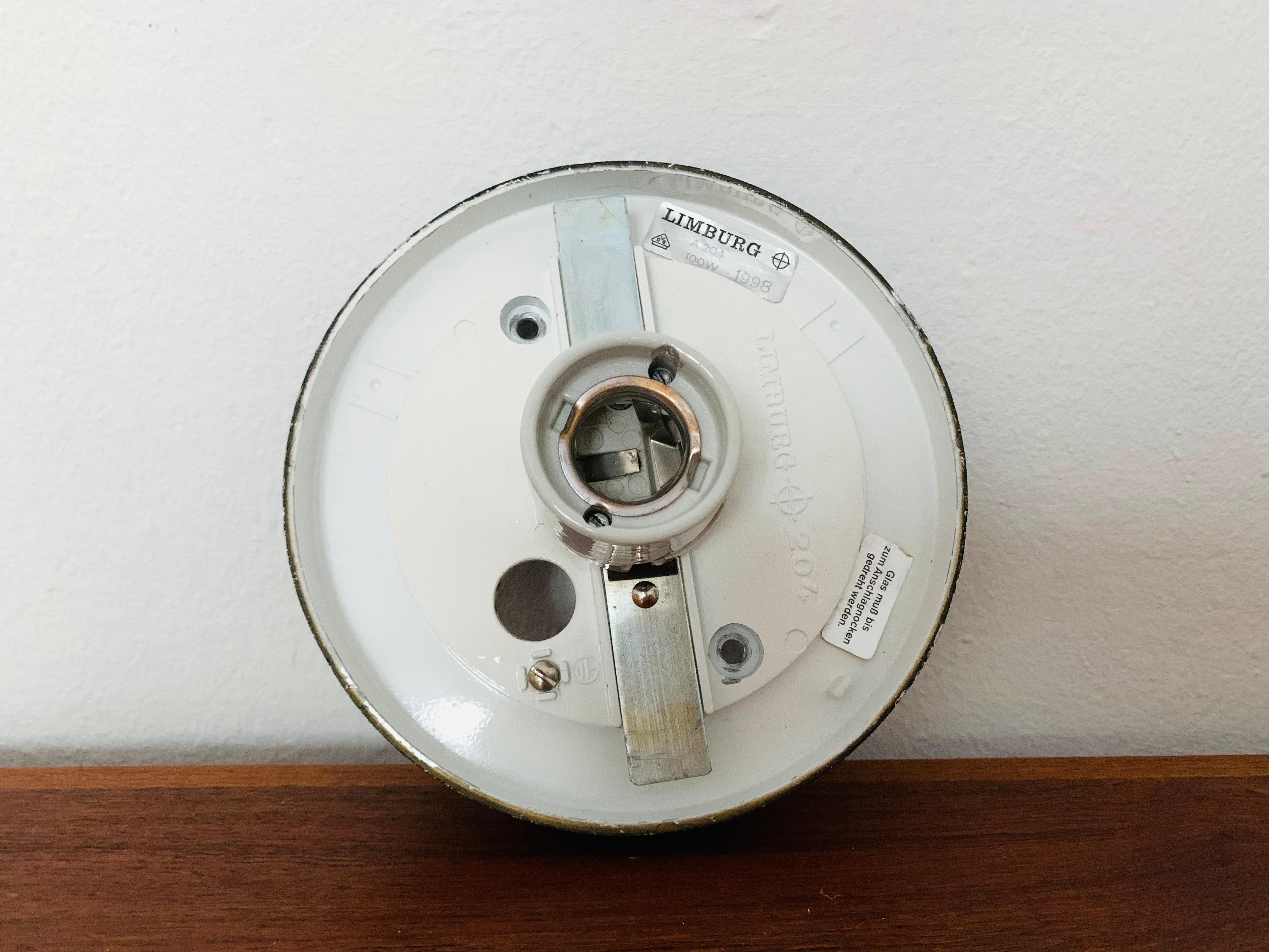 Lampada da parete o da incasso in vetro a bolle di Helena Tynell per Glashütte Limburg in vendita 4