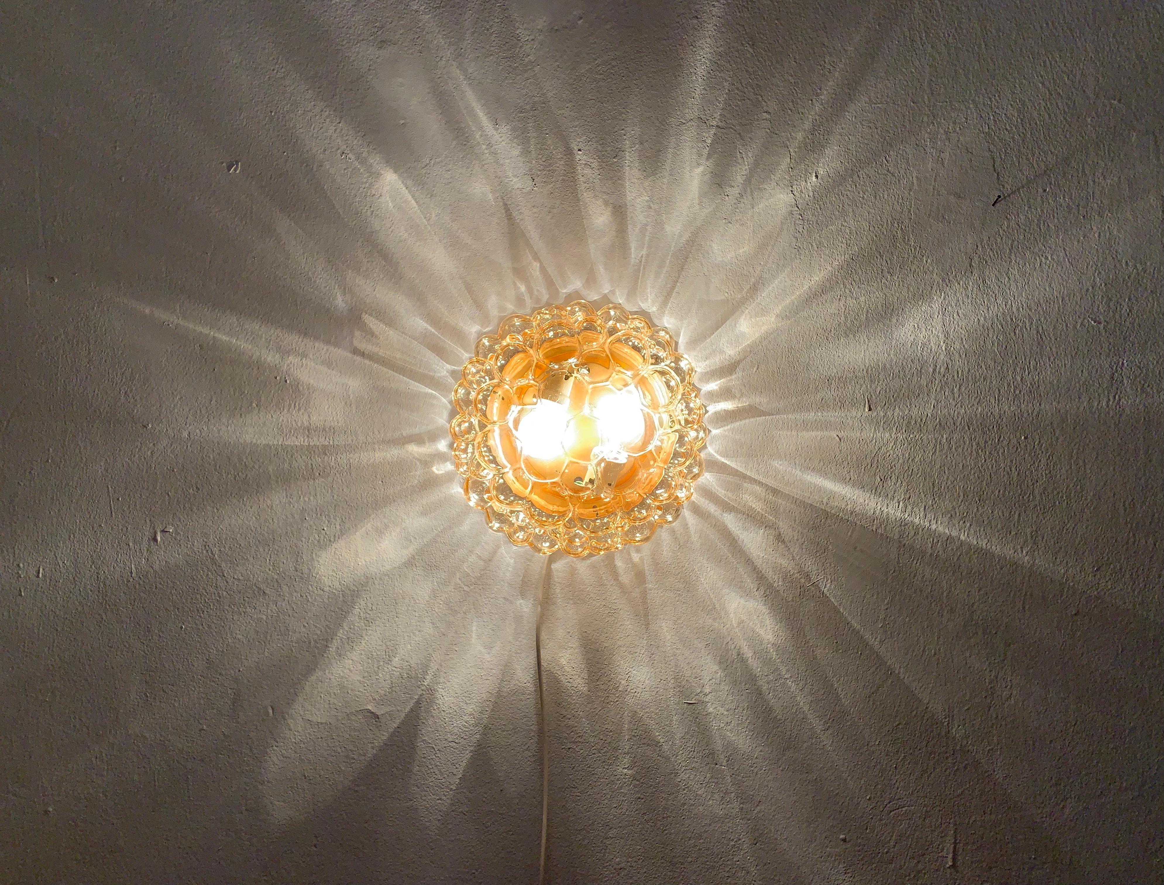  Bubble Glass Wall Lamp or Flush Light 4