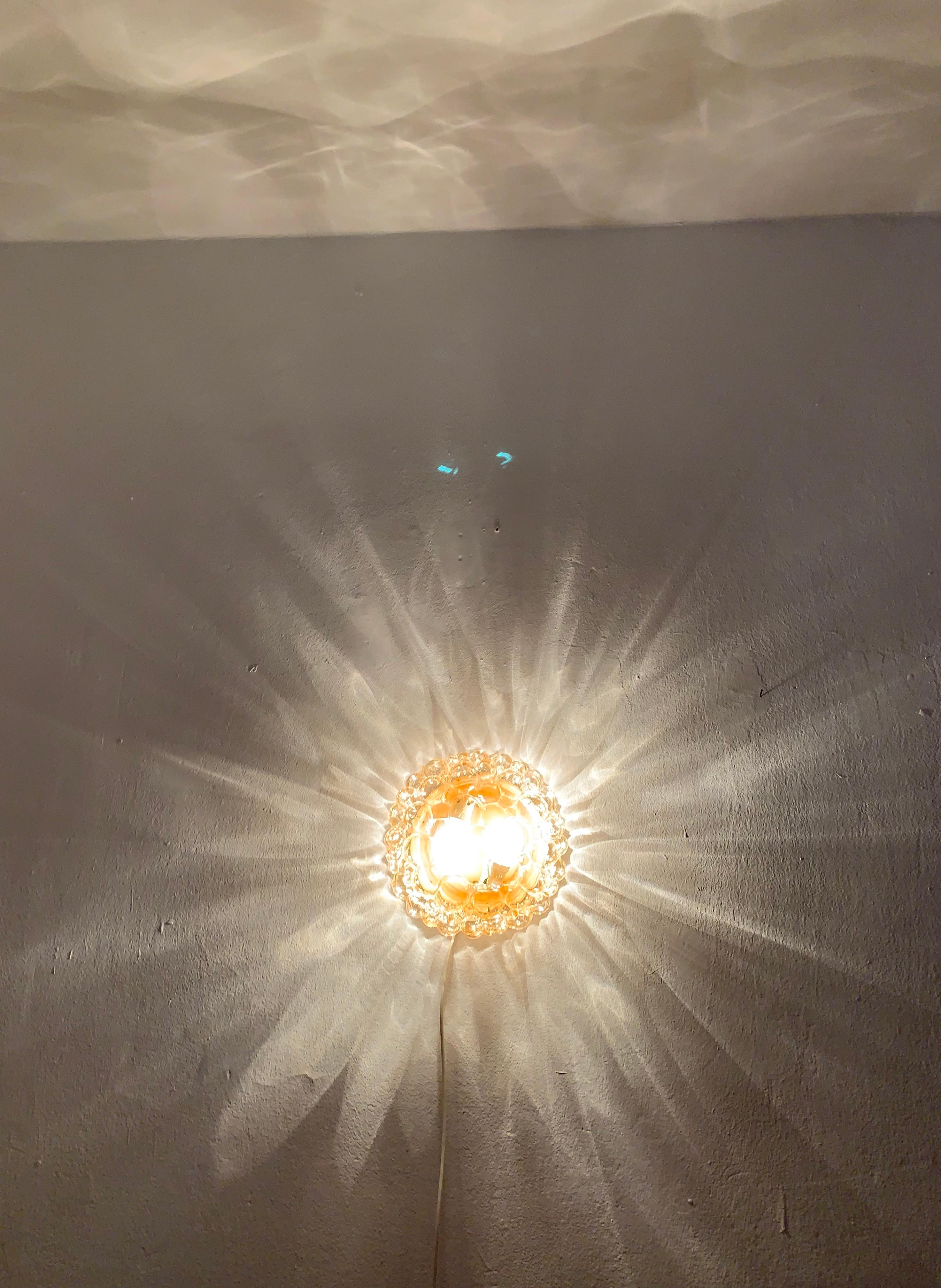  Bubble Glass Wall Lamp or Flush Light 5