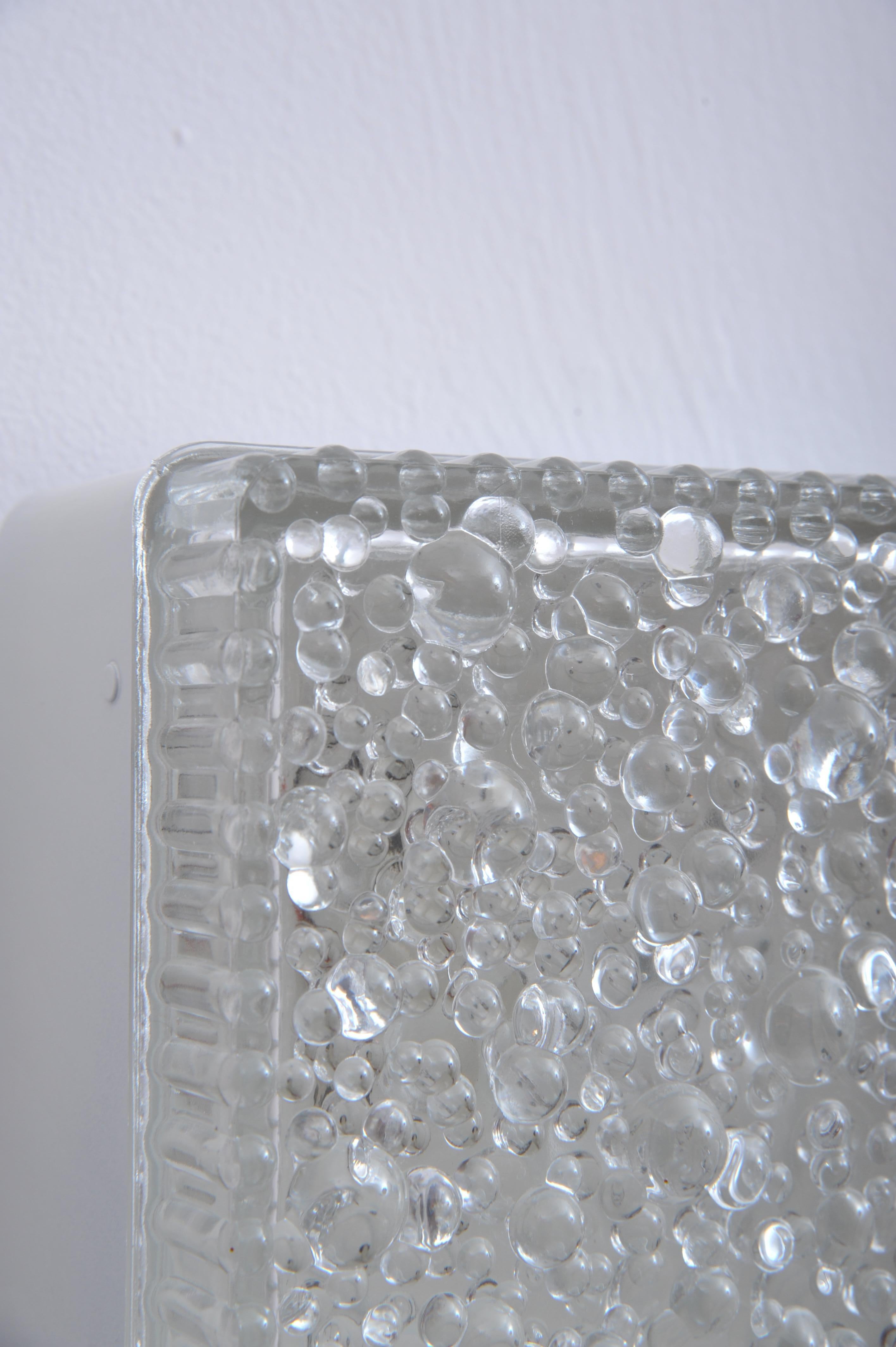 Bubble Glass Wall Light by Staff (1960s) In Good Condition For Sale In Wiesbaden, DE