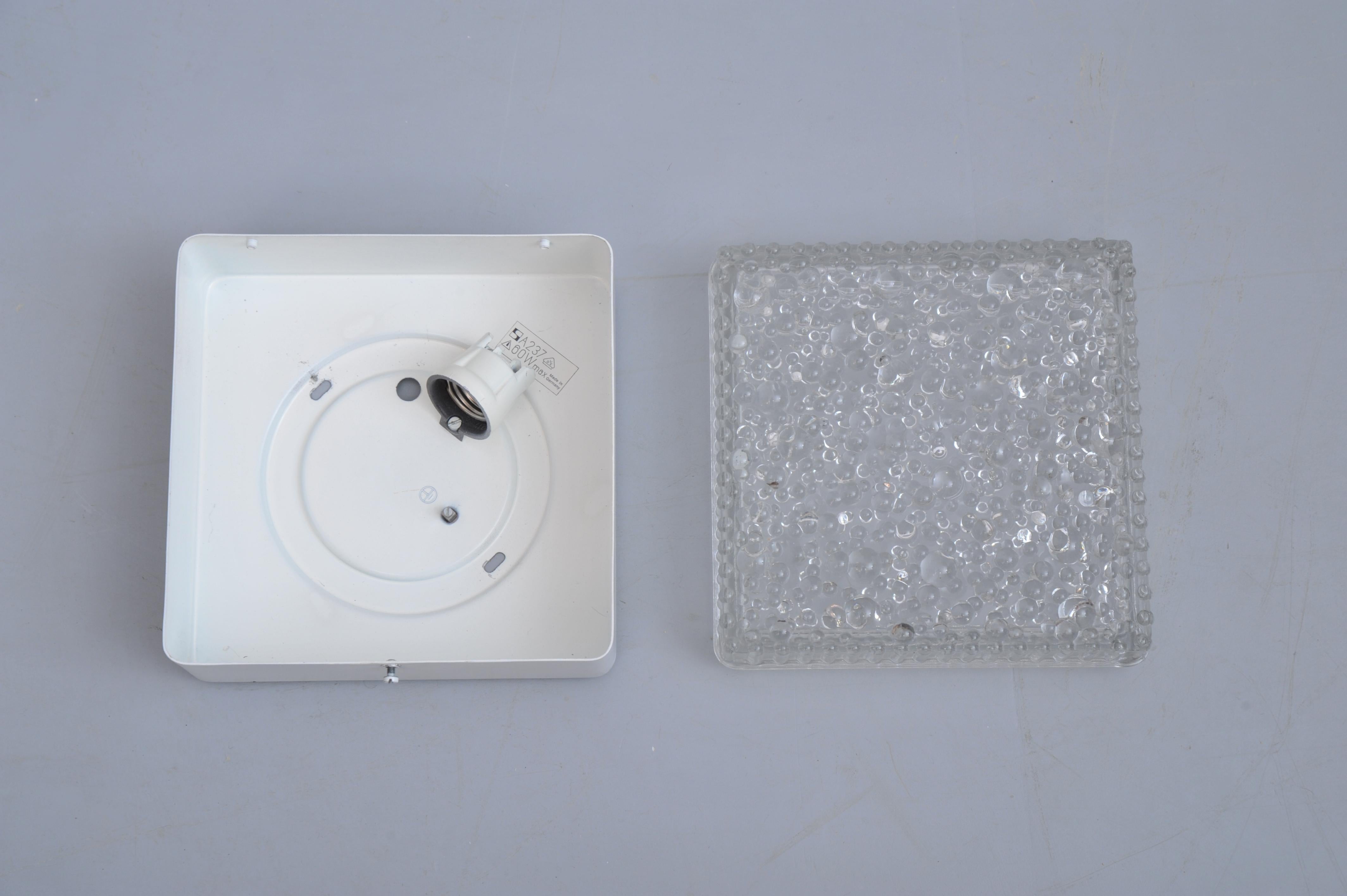 Bubble Glass Wall Light by Staff (1960s) For Sale 2
