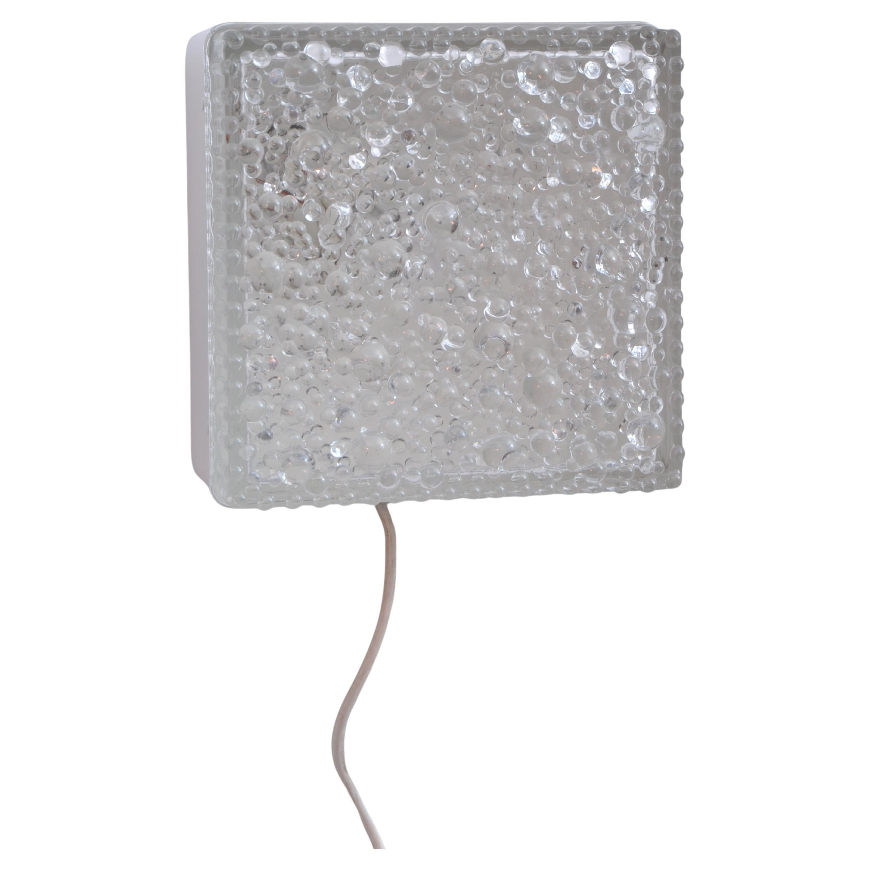 Bubble Glass Wall Light by Staff (Años 60)