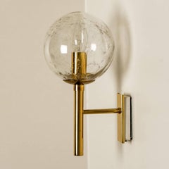 Bubble Glass Wall Lights or Wall Sconces by Doria Leuchten, 1960s