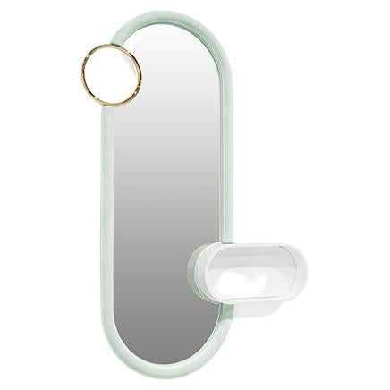 Miroir Bubble Gum Bigli pour enfants en velours et lumière LED  par Circu Magical Furniture en vente