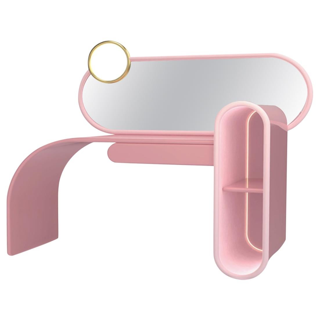 Bubble Gum Dressing Table and LED Light by Circu Magical Furniture For Sale