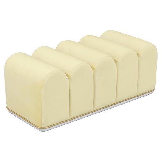 Banc pour enfants en velours et laiton Bubble Gum de Circu Magical Furniture en vente