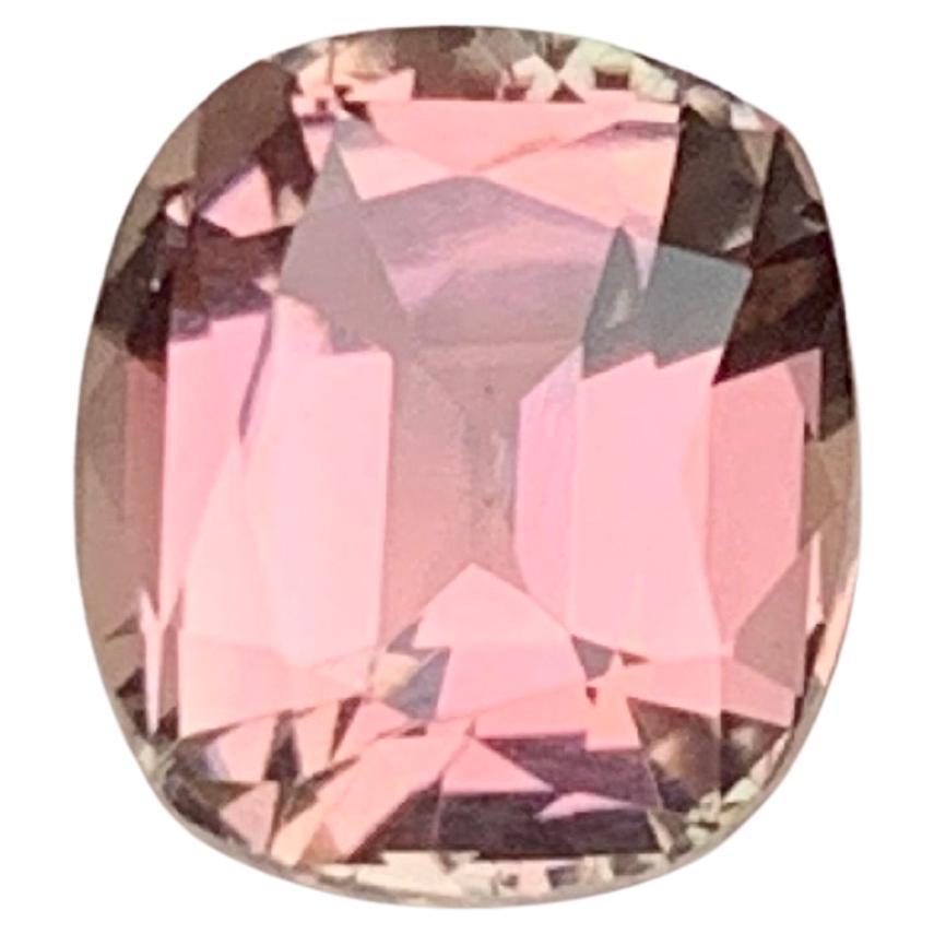 Bubble Gum Pink Natural Tourmaline Ring Loose Gemstone 1.95 Ct Cushion Cut-Jewel