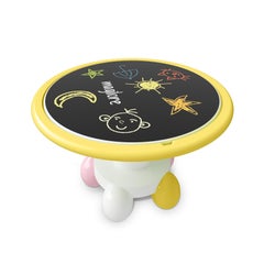 Bubble Pink & Yellow Play Table – Kids’ Chalkboard Table by MAGILORE