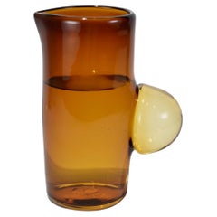 Bubble Pitcher in Amber