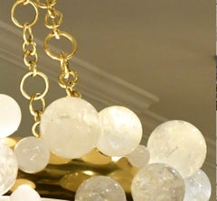 Bubble35 Rock Crystal Chandelier by Phoenix