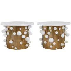 Bubble Rock Crystal Cocktail Table by Phoenix