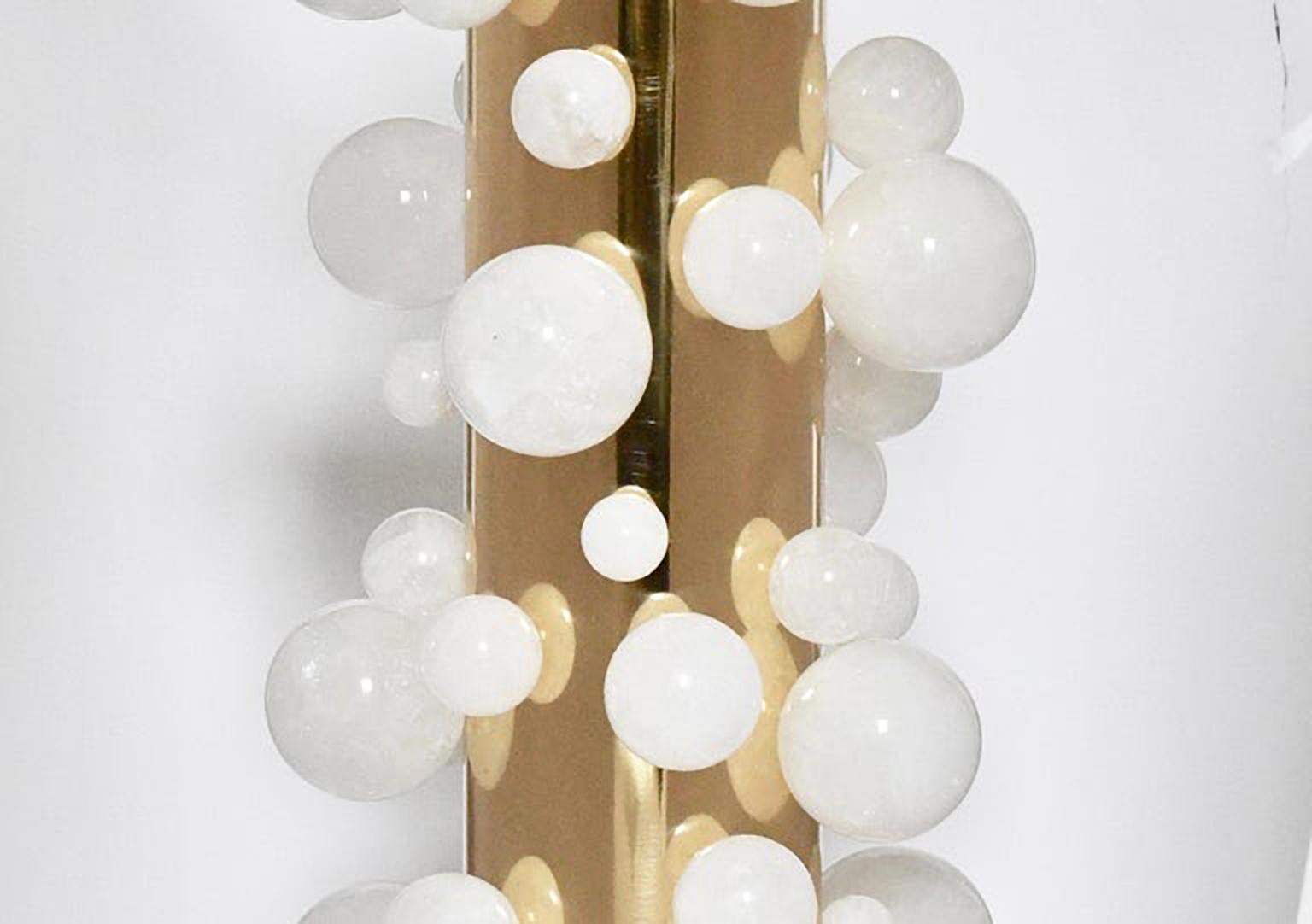 Lampes en cristal Bubble Rock de Phoenix Excellent état - En vente à New York, NY