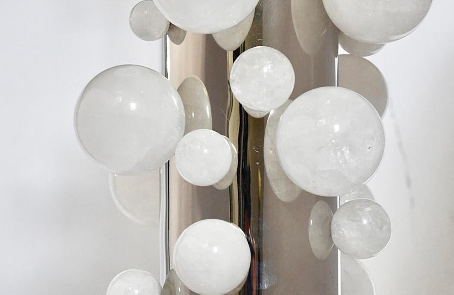 Lampes en cristal Bubble Rock de Phoenix Excellent état - En vente à New York, NY