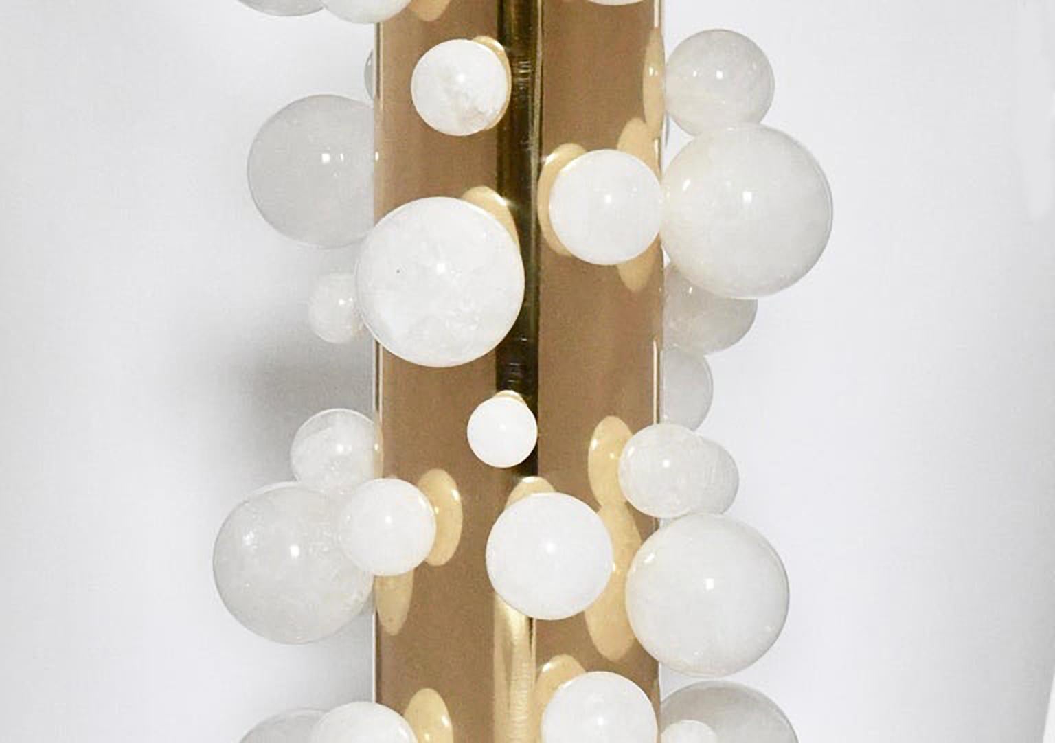 XXIe siècle et contemporain Lampes en cristal Bubble Rock de Phoenix en vente