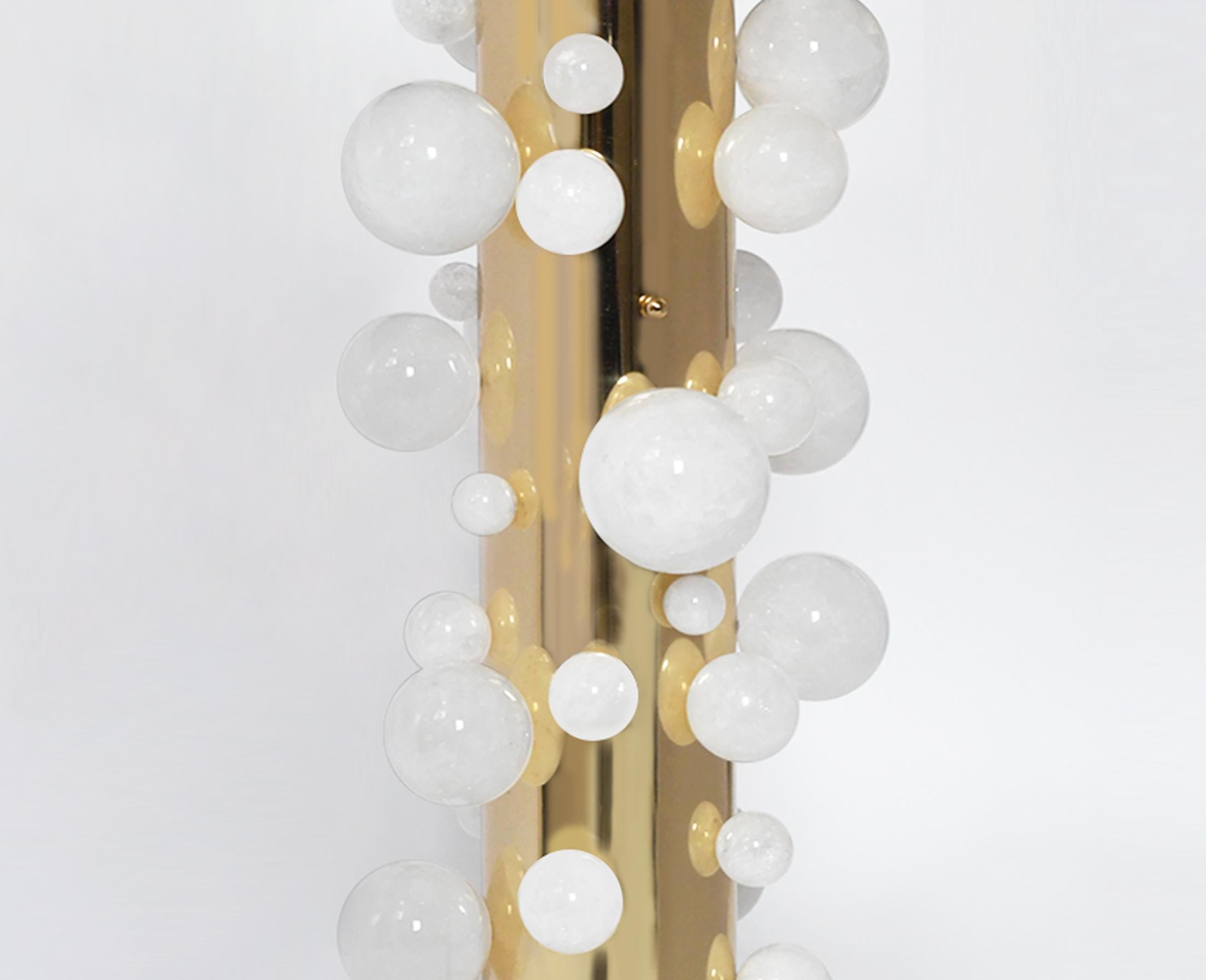 tall crystal lamp