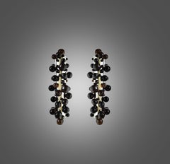 Bubble Rock Crystal Sconces by Phoenix