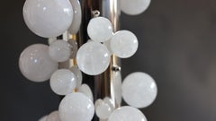 Bubble Rock Crystal Sconces by Phoenix