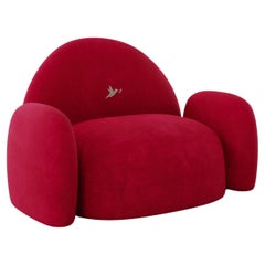 Bubble Sculptural Single Sofa by MainGUILTY, Contemporary Luxury Upholstery