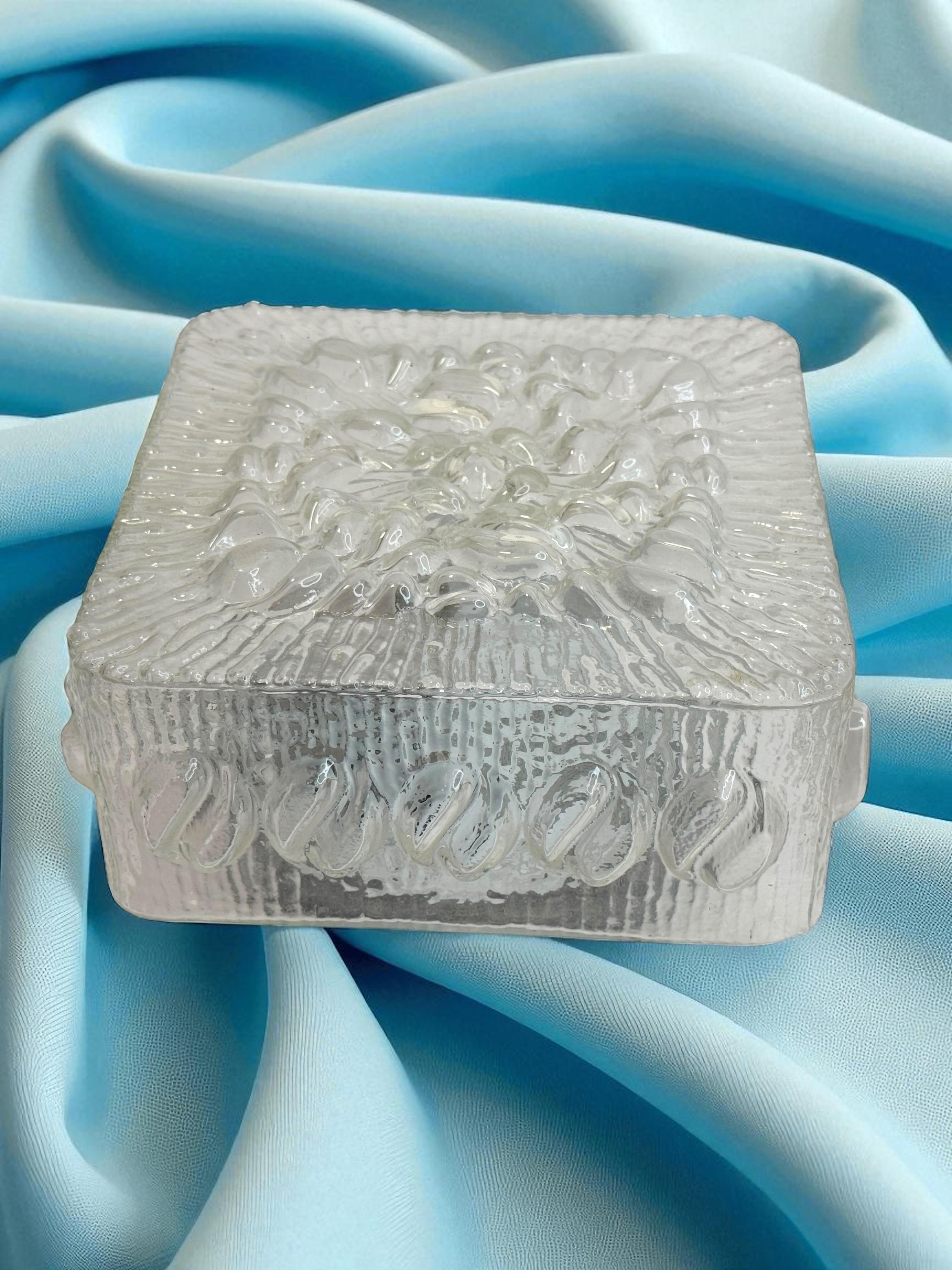 Plafón de cristal transparente en forma de burbuja Massive Leuchten, Alemania en venta 4