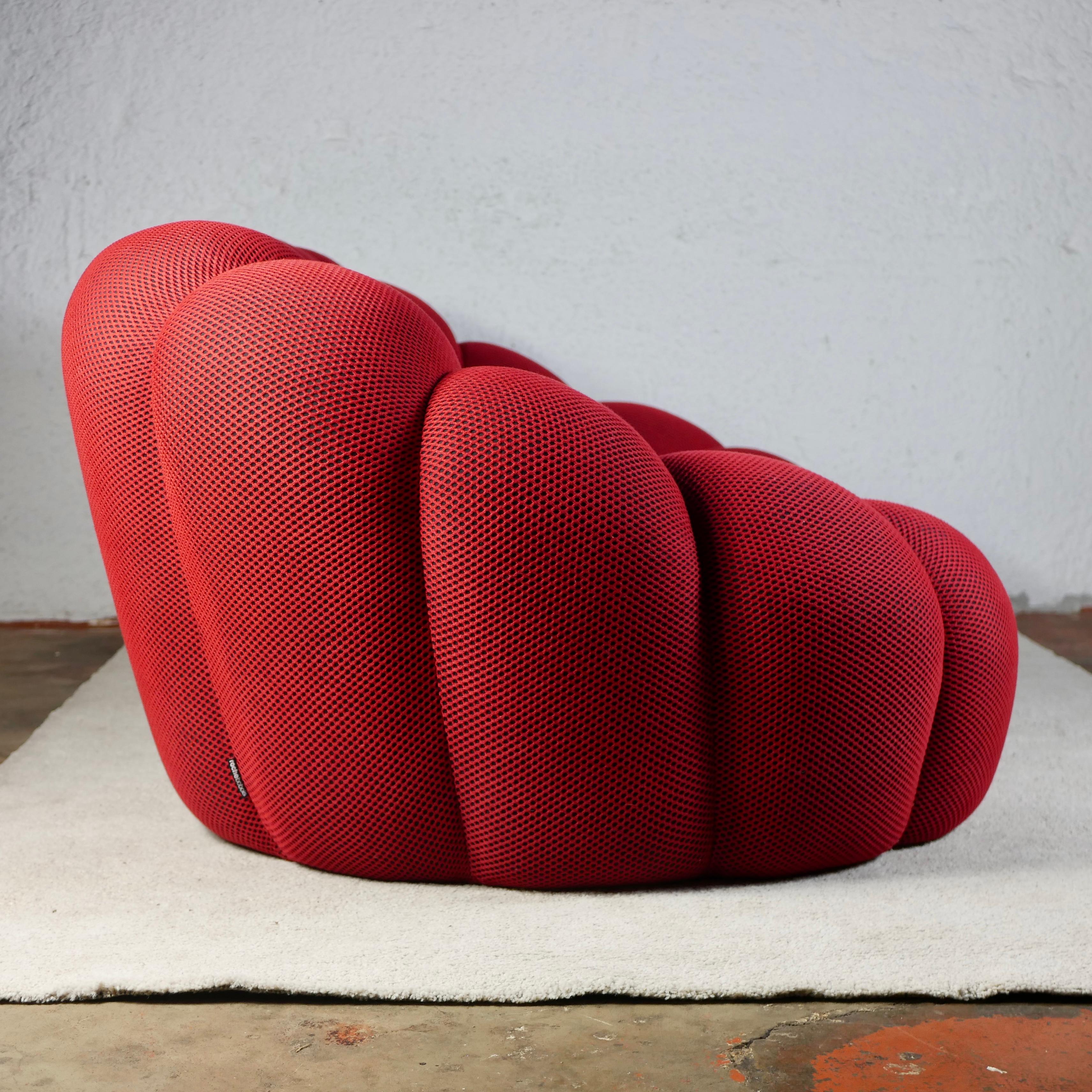 Fabric Bubble sofa Techno 3D fabric by Sacha Lakic for Roche Bobois, 2014