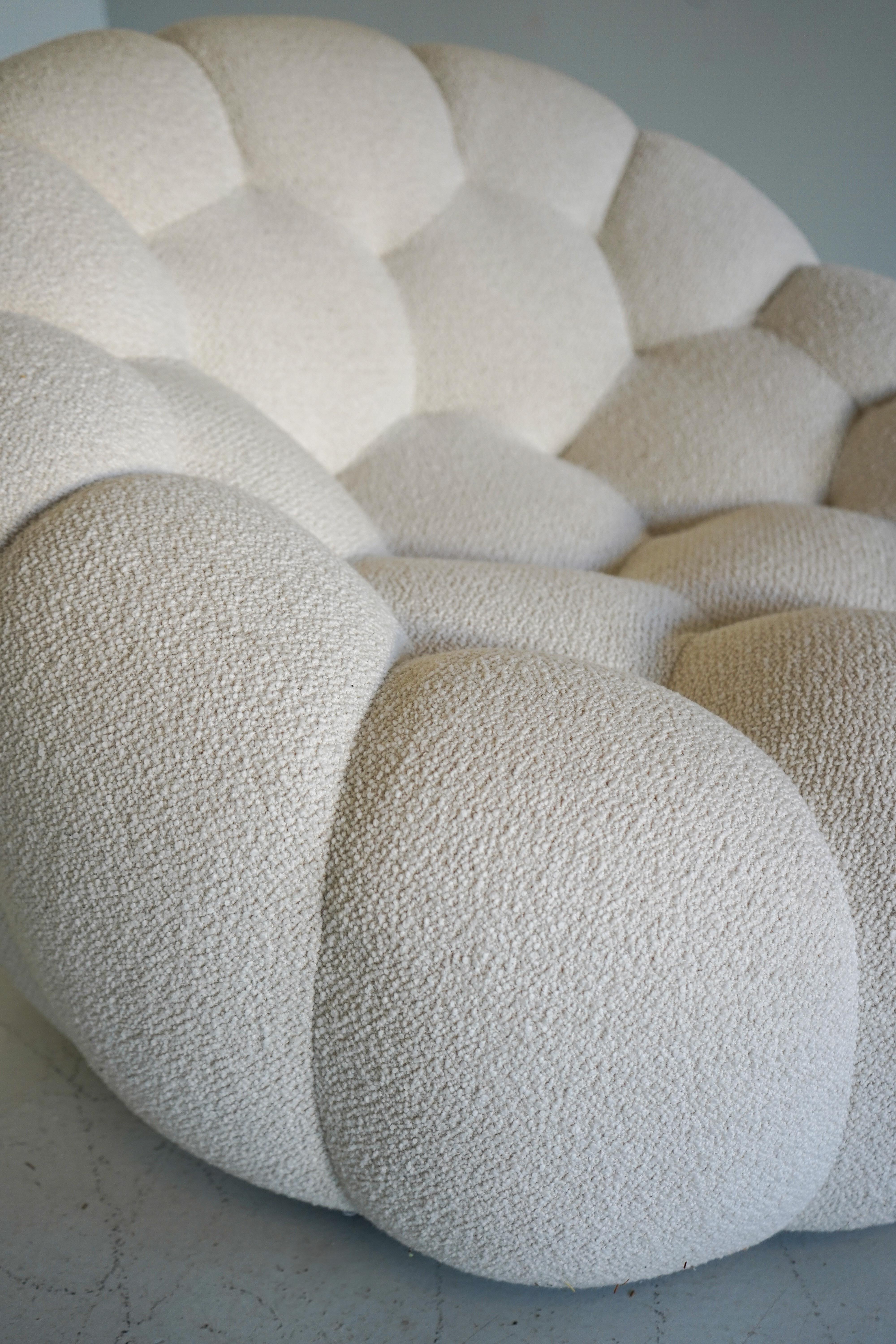 XXIe siècle et contemporain Fauteuil pivotant en bulles Sacha Lakic pour Roche Bobois