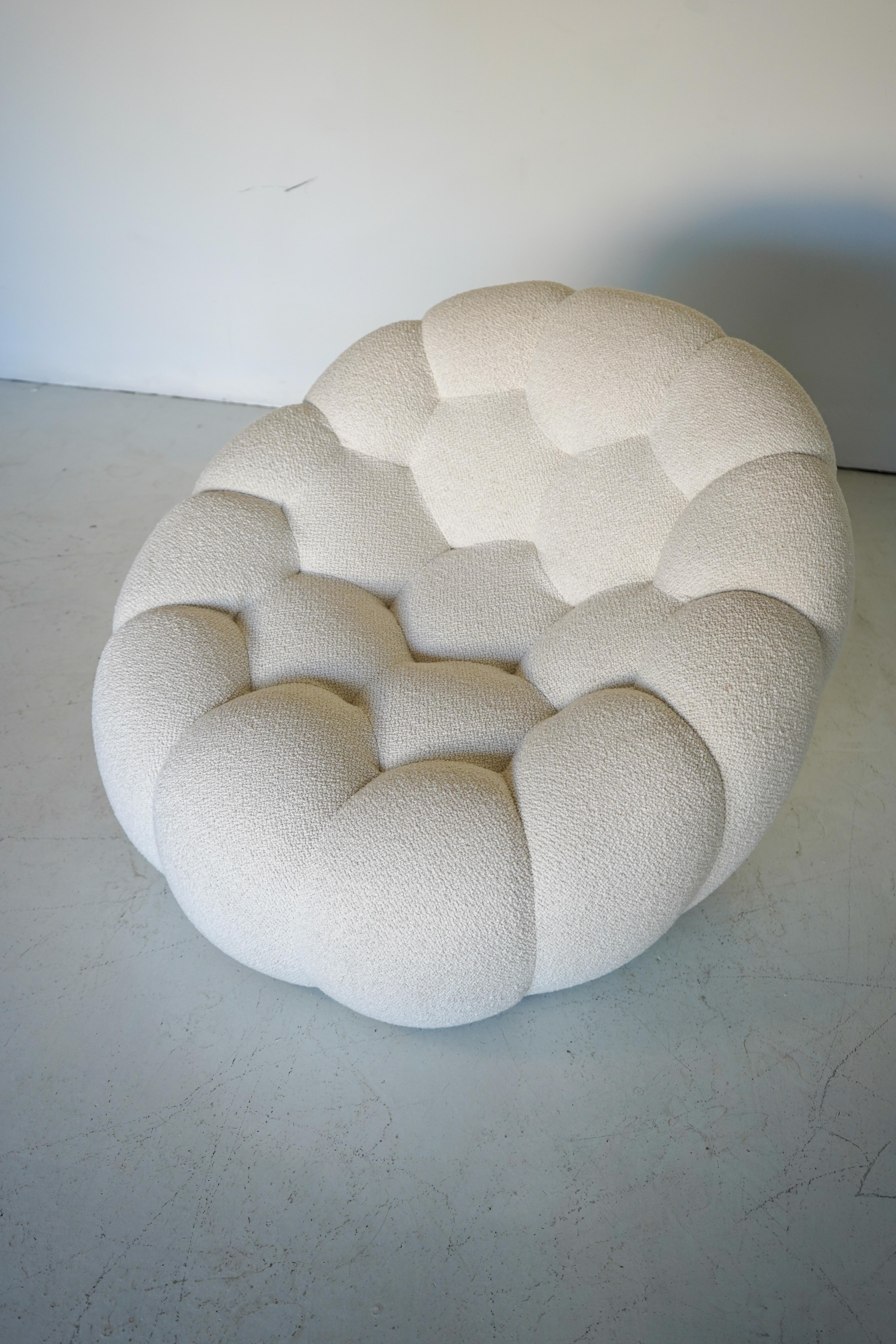 Fauteuil pivotant en bulles Sacha Lakic pour Roche Bobois 1