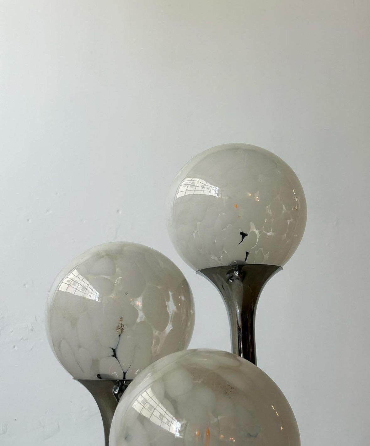 20th Century ‘Bubble’ table/floor lamp designed by Goffredo Reggiani, 1970s Italy For Sale