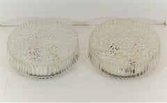 Bubble Textured Hustadt Leuchten Flush Mount