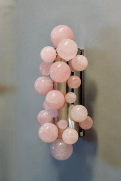 Bubble15 Applique in cristallo di rocca di Phoenix