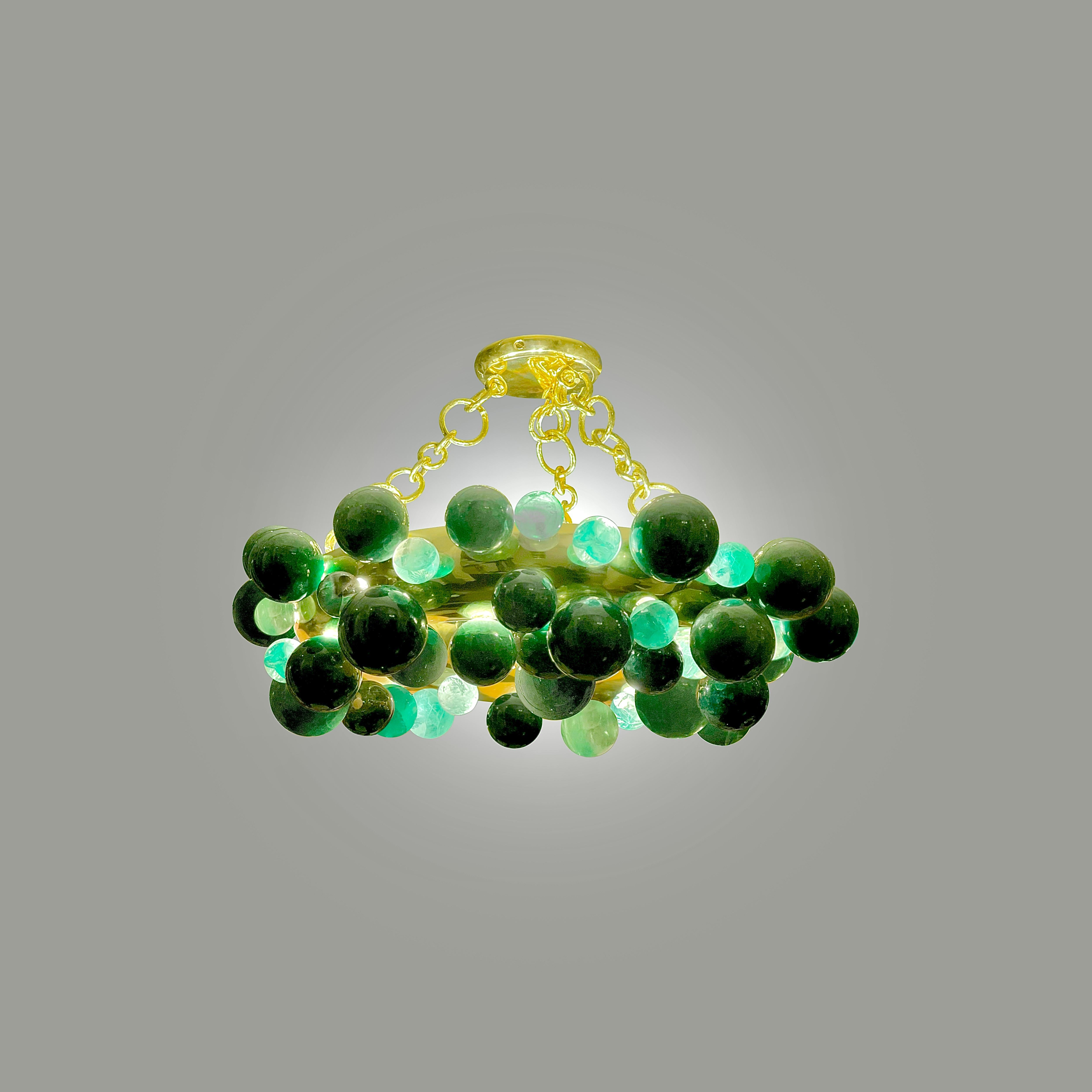 XXI secolo e contemporaneo Lampadario Bubble23 di Phoenix in vendita