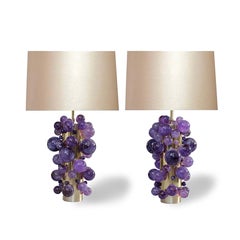 Bubble30 Amethyst Lamps By Phoenix