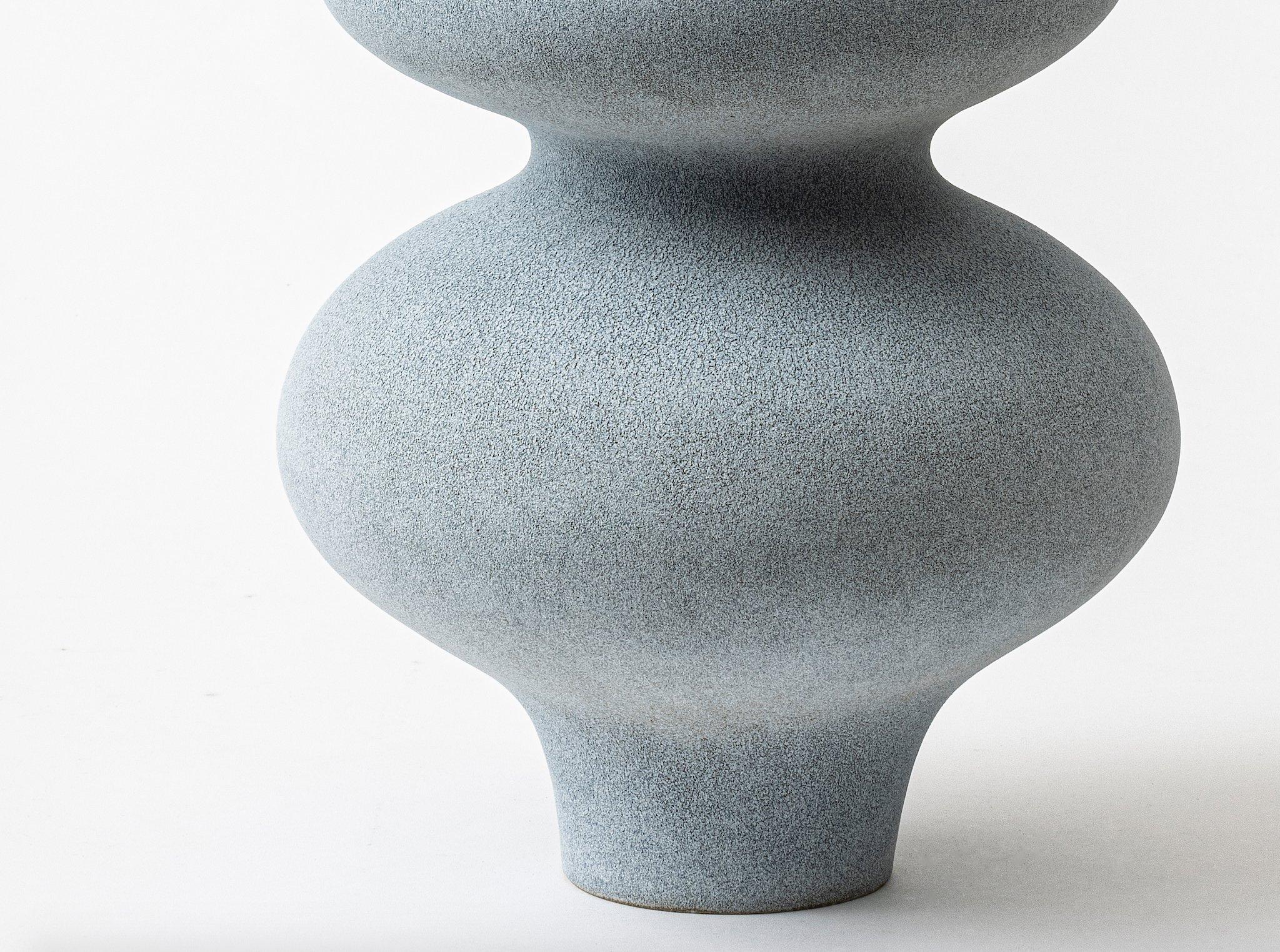 XXI secolo e contemporaneo Vaso azzurro con bolle, Turi Heisselberg Pedersen in vendita